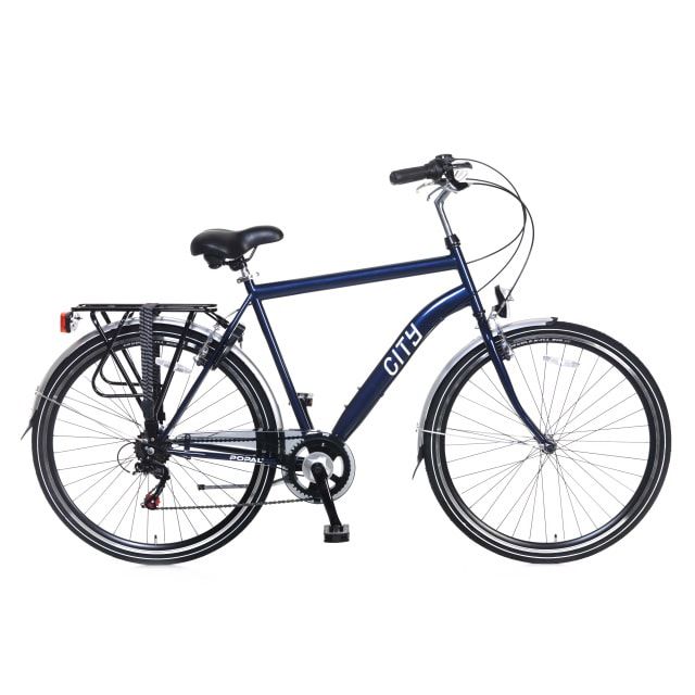 Popal City 28 inch Blauw 6 Versnellingen